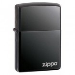Zippo Black Ice with Zippo Logo